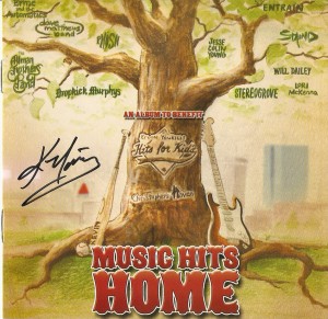 Kevin Youkilis autographed CD booklet