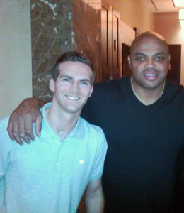 Matt Raymond and Charles Barkley