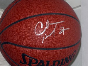 Charles Barkley autographed basketball