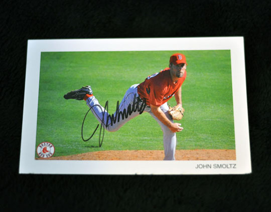 John Smoltz autographed picture