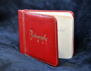 Autograph book