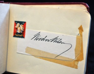 Woodrow Wilson autograph