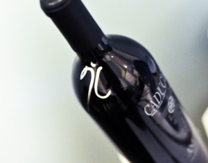 A bottle of 2006 Caduceus Cellars Anubis signed by Maynard James Keenan