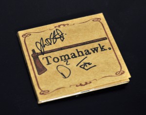 Tomahawk autographed CD