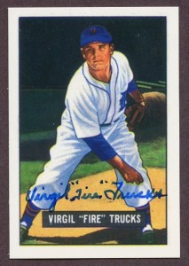 Virgil Trucks autograph